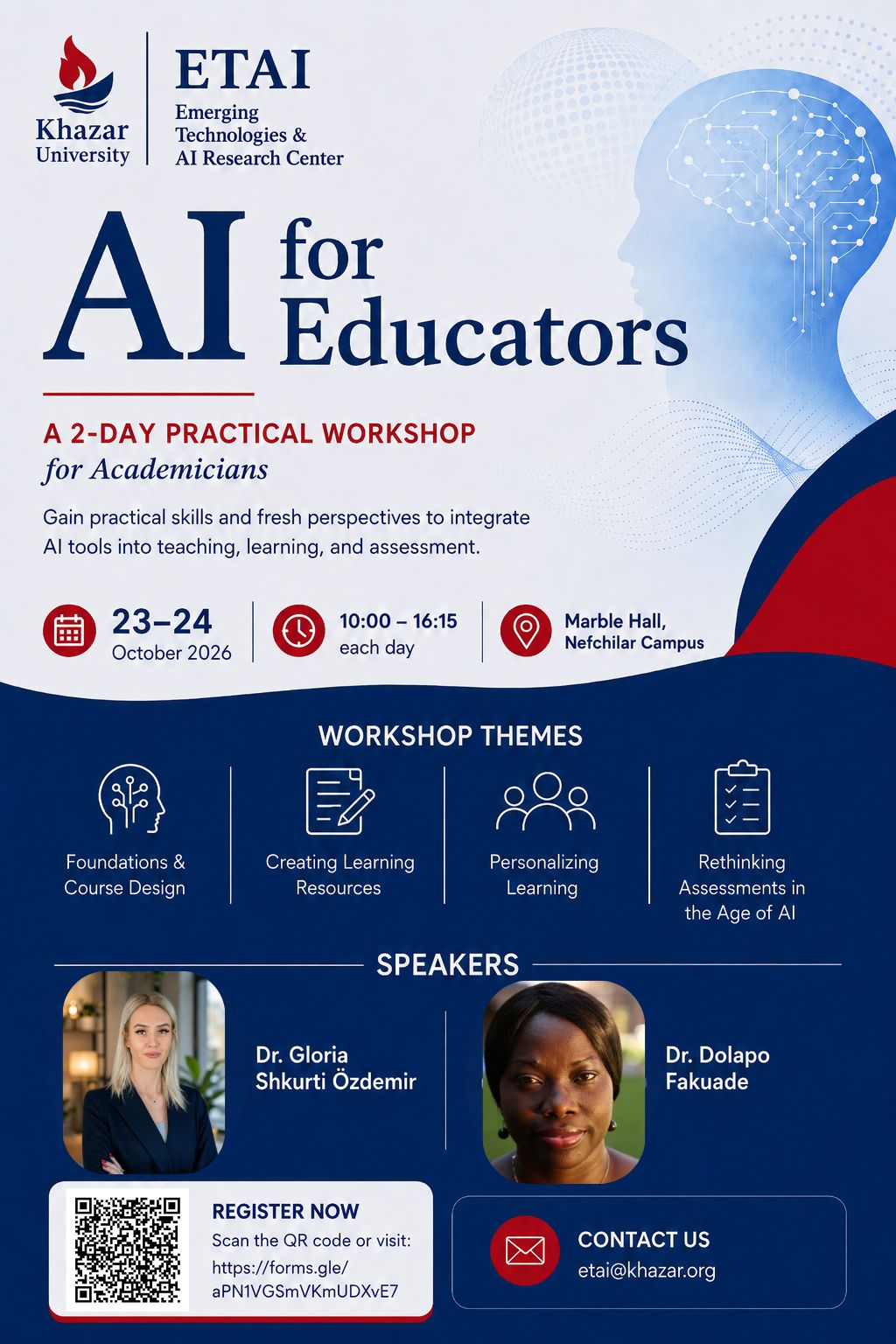 REGISTRATION OPEN | WORKSHOP: AI FOR EDUCATORS